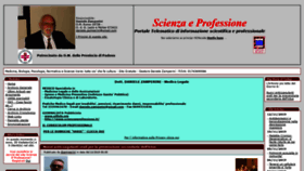 What Scienzaeprofessione.it website looked like in 2020 (4 years ago)