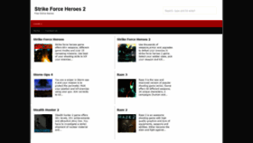 What Strikeforceheroes2.us website looked like in 2020 (3 years ago)