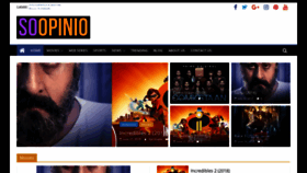 What Soopinio.com website looked like in 2020 (3 years ago)