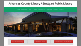 What Stuttgartpubliclibrary.org website looked like in 2020 (3 years ago)