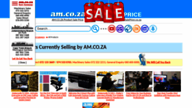 What Saleprice.co.za website looked like in 2020 (3 years ago)