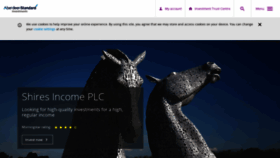 What Shiresincome.co.uk website looked like in 2020 (5 years ago)