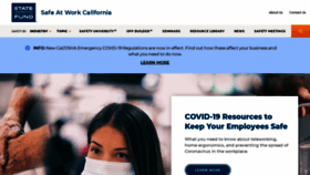 What Safeatworkca.com website looked like in 2020 (4 years ago)