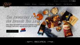 What Stacyssnacks.ca website looked like in 2020 (4 years ago)
