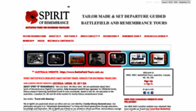 What Spiritofremembrance.com website looked like in 2020 (3 years ago)