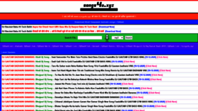 What Songs4u.xyz website looked like in 2020 (3 years ago)
