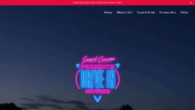 What Sunsetcinema.uk website looked like in 2020 (3 years ago)