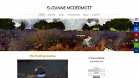 What Suzannemcdermott.com website looked like in 2020 (3 years ago)