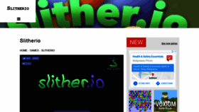 What Slitherio.online website looked like in 2020 (3 years ago)