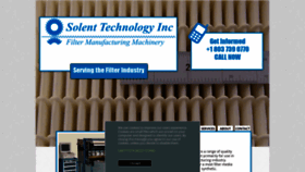 What Solentech.com website looked like in 2020 (3 years ago)