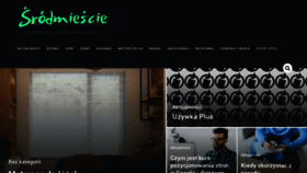 What Srodmiescie.edu.pl website looked like in 2020 (3 years ago)