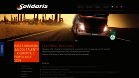 What Solidaris.pl website looked like in 2020 (3 years ago)