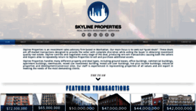 What Skylineprp.com website looked like in 2020 (3 years ago)