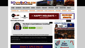 What Southbmore.com website looked like in 2020 (3 years ago)