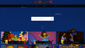 What Simpsons-latino.net website looked like in 2020 (3 years ago)