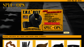 What Specopsbrand.com website looked like in 2020 (3 years ago)