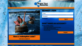 What Shareyourmemories.ca website looked like in 2020 (3 years ago)