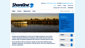 What Shoreline-marine.co.uk website looked like in 2020 (3 years ago)