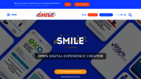What Smile.eu website looked like in 2020 (5 years ago)