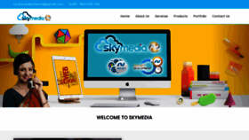What Skymedia.in website looked like in 2020 (3 years ago)