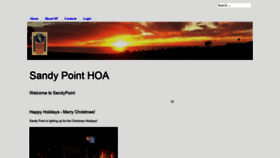 What Sandypointcardiff.com website looked like in 2020 (3 years ago)