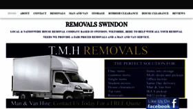 What Swindonmanandvan.com website looked like in 2020 (3 years ago)