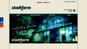 What Stadtfarm.de website looked like in 2020 (3 years ago)