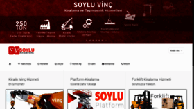 What Soyluvinc.com.tr website looked like in 2020 (3 years ago)