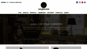 What Sanjeevani.global website looked like in 2020 (3 years ago)