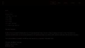 What Sensushibar.com website looked like in 2020 (3 years ago)