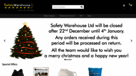 What Safetywarehouse.co website looked like in 2020 (3 years ago)