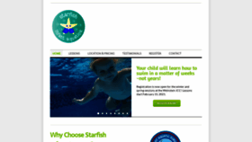 What Starfishswimmers.com website looked like in 2020 (3 years ago)