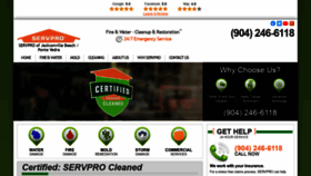 What Servprothebeachespontevedra.com website looked like in 2020 (3 years ago)