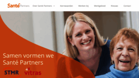 What Santepartners.nl website looked like in 2020 (3 years ago)