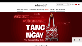 What Shondoshoes.com website looked like in 2020 (3 years ago)