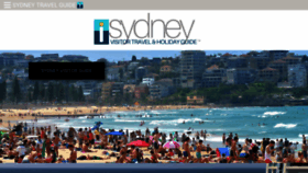 What Sydneyvisitorguide.com.au website looked like in 2020 (3 years ago)