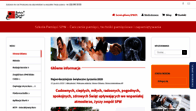 What Spw.pl website looked like in 2020 (3 years ago)