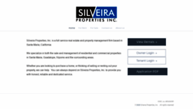 What Silveiraproperties.com website looked like in 2020 (3 years ago)