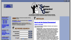 What Scguild.com website looked like in 2020 (3 years ago)