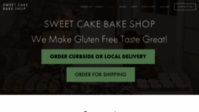What Sweetcakebakeshop.com website looked like in 2020 (3 years ago)