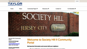 What Societyhilljc2.com website looked like in 2020 (3 years ago)