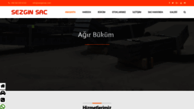 What Sezginsac.com website looked like in 2020 (3 years ago)