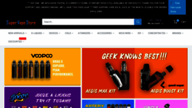 What Supervapestore.com.au website looked like in 2020 (3 years ago)