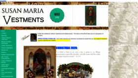 What Susanmaria.com website looked like in 2020 (3 years ago)