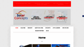 What Solarconceptsaz.com website looked like in 2020 (3 years ago)
