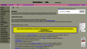 What Sarko.at website looked like in 2020 (3 years ago)