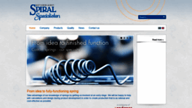 What Spiralspecialisten.se website looked like in 2020 (3 years ago)