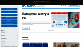 What Sksapa.sk website looked like in 2020 (3 years ago)