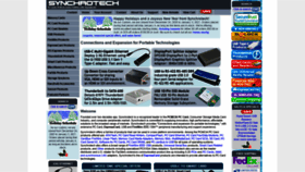 What Synchrotech2.com website looked like in 2020 (3 years ago)