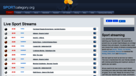 What Sportcategory.org website looked like in 2020 (3 years ago)